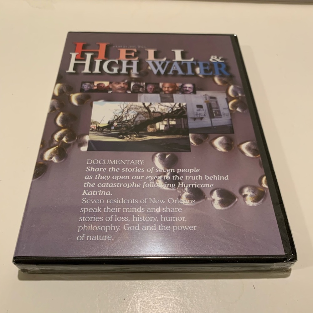 NWT HELL & HIGH WATER DVD.